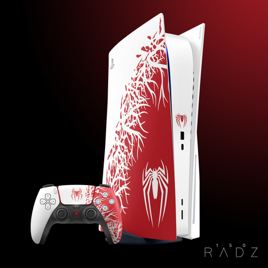 Skin PS5  - SPIDERMAN 2 White Edition
