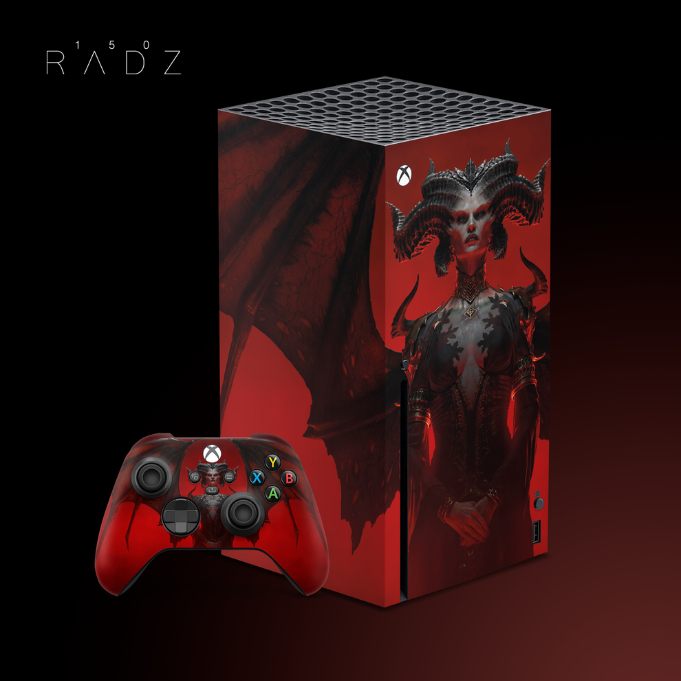 Diablo Computer Skin Skin Xbox Series X - Diablo IV – 150Radz