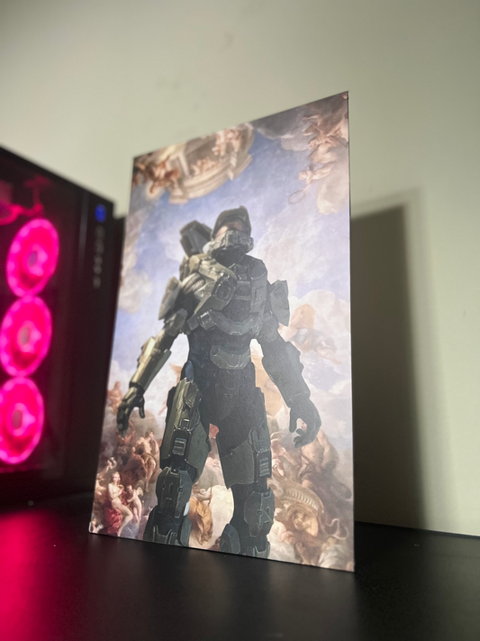 Master Chief God - Poster Rigido