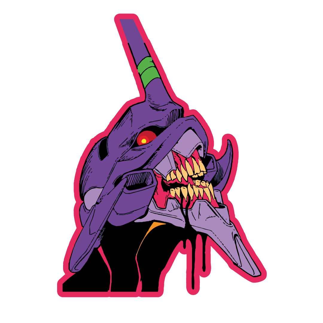 Eva 01 Berserk - Sticker