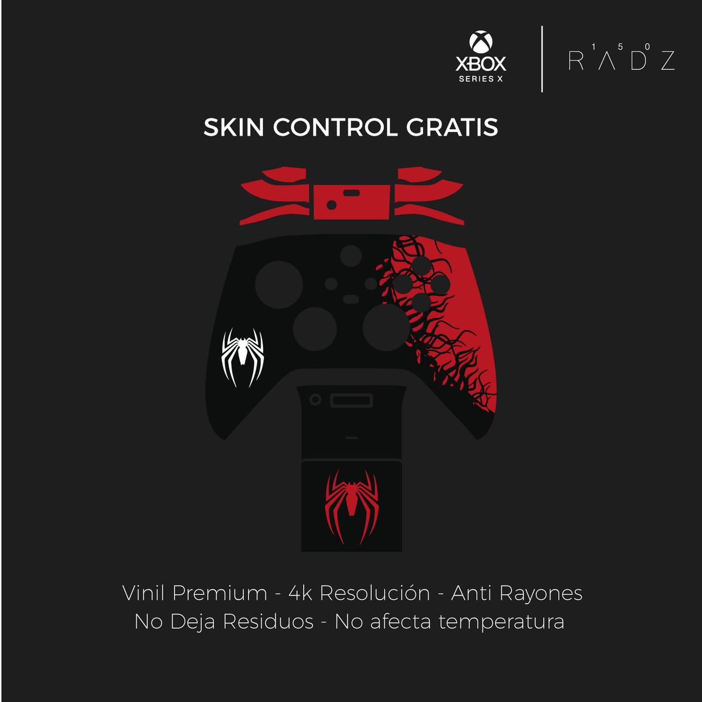 Skin Xbox SERIES S  - SPIDERMAN 2