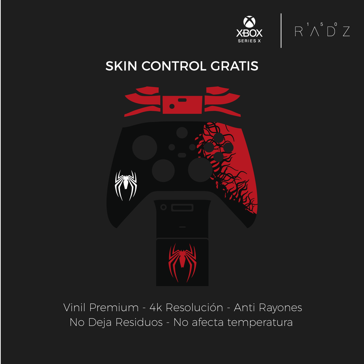 Skin PS5 - SPIDERMAN 2 – 150Radz