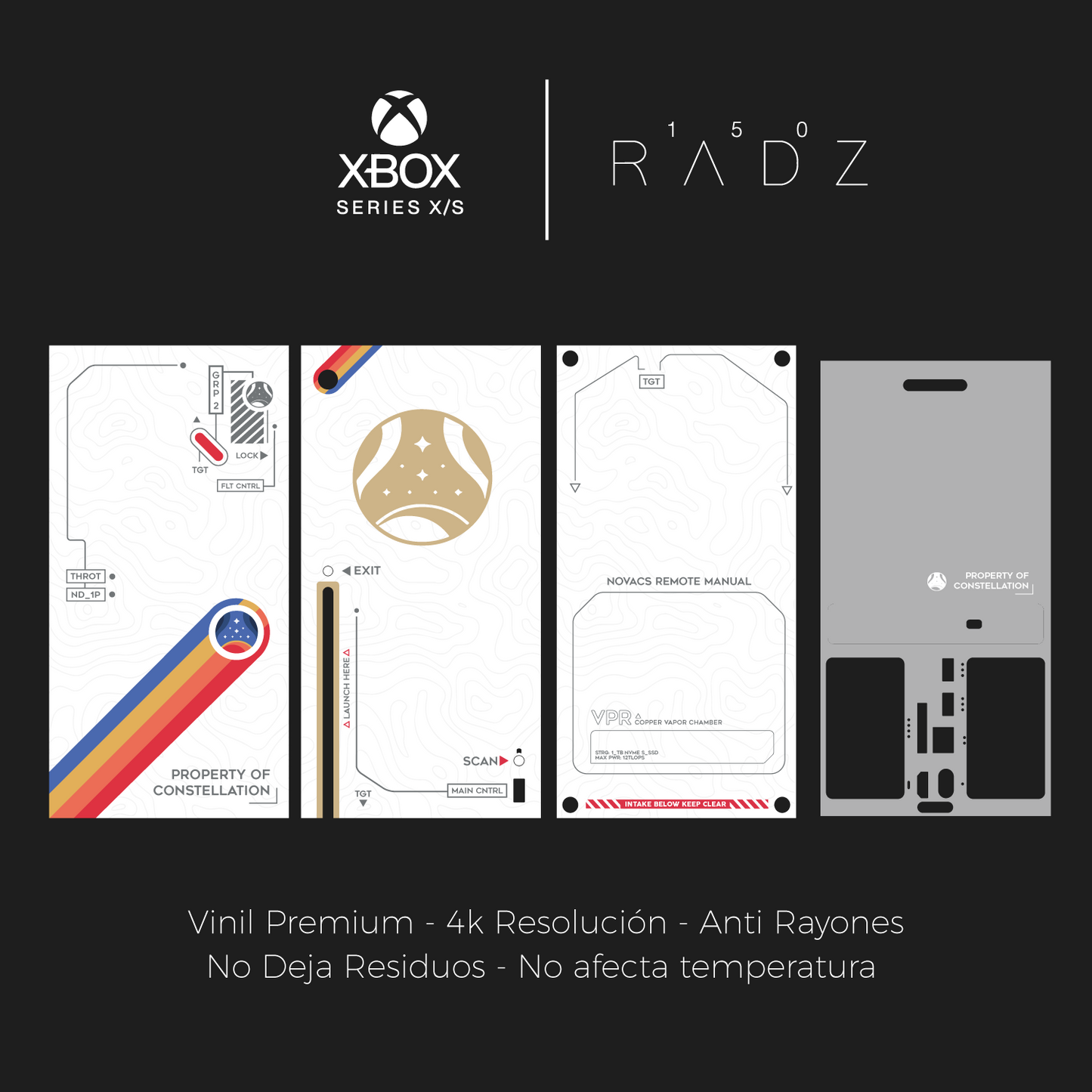 Skin Xbox Series X/S - Starfield