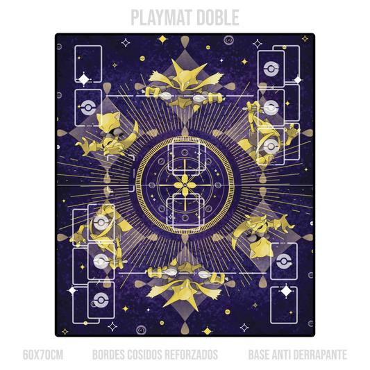 Abra, Kadabra y Alakazam -  Playmat Doble