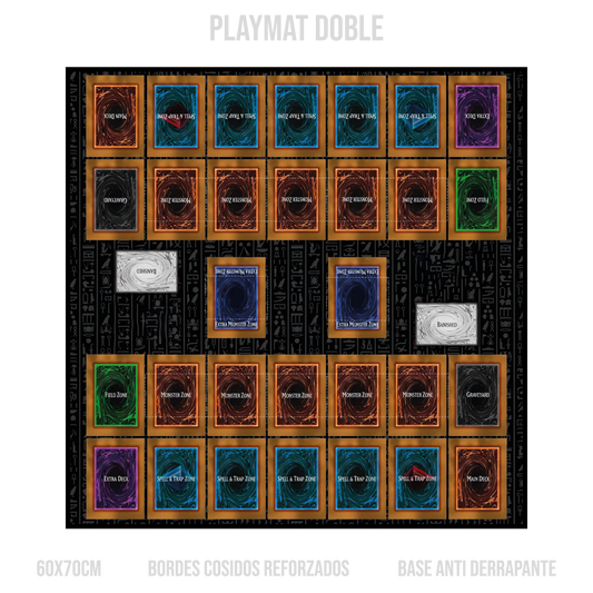 Classic Yugioh -  Playmat Doble