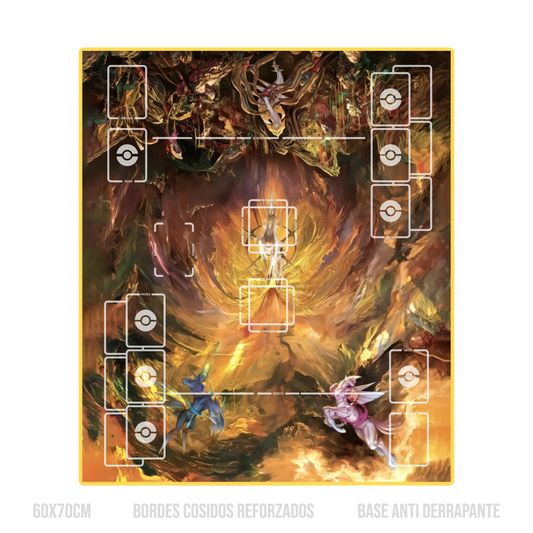 Arceus, Dialga, Palkia, Giratina -  Playmat Doble