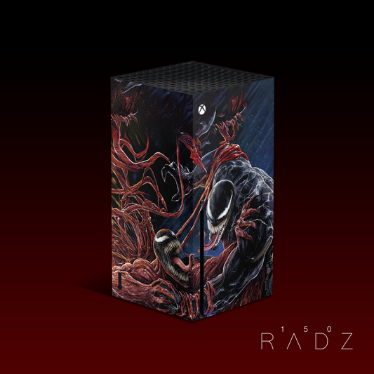 Skin Xbox Series X - Carnage vs Venom