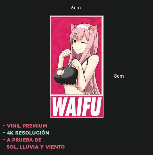 Zero Two - Sticker Anime - V1