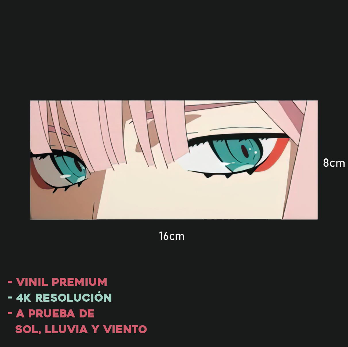 Zero Two - Sticker Anime - V7 – 150Radz