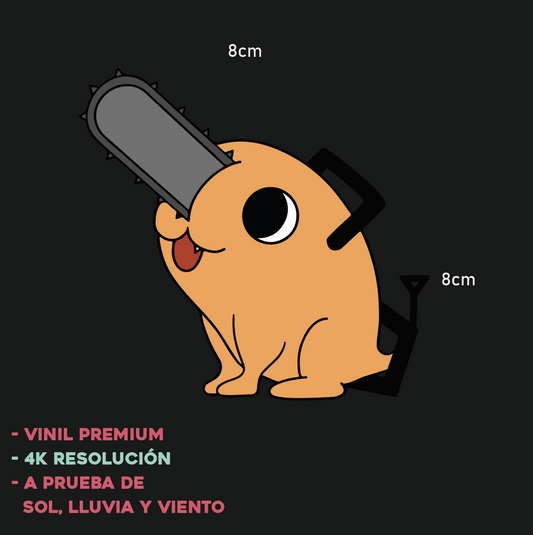 Pochita - Sticker Anime - V1