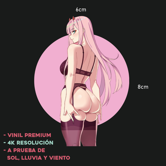 Zero Two - Sticker Anime - V2