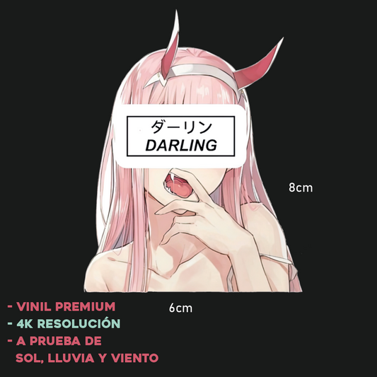 Zero Two - Sticker Anime - V6