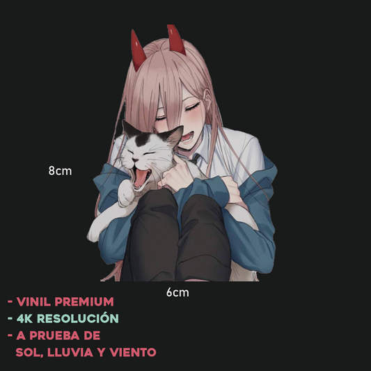 Power - Sticker Anime - V5