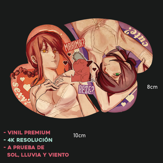 Chainsaw Man - Sticker Anime - Makima o Reze?