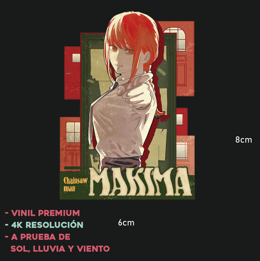 Chainsaw Man - Sticker Anime - Makima
