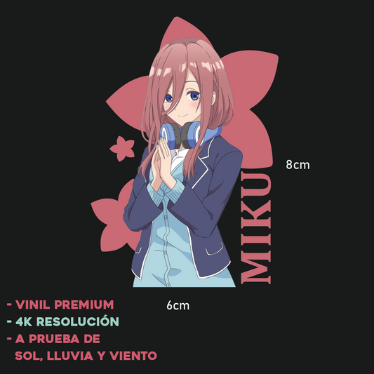 Nakano Sister - Sticker Anime - V3