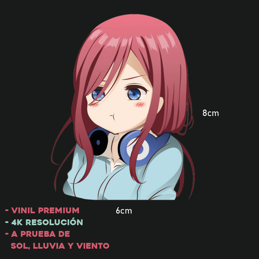 Nakano Sister - Sticker Anime - V12