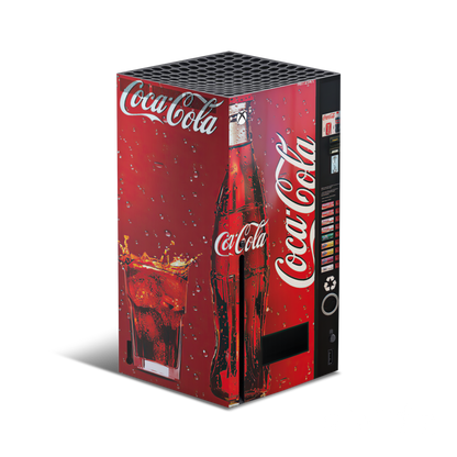 Skin Xbox Series X - Maquina Coca Cola