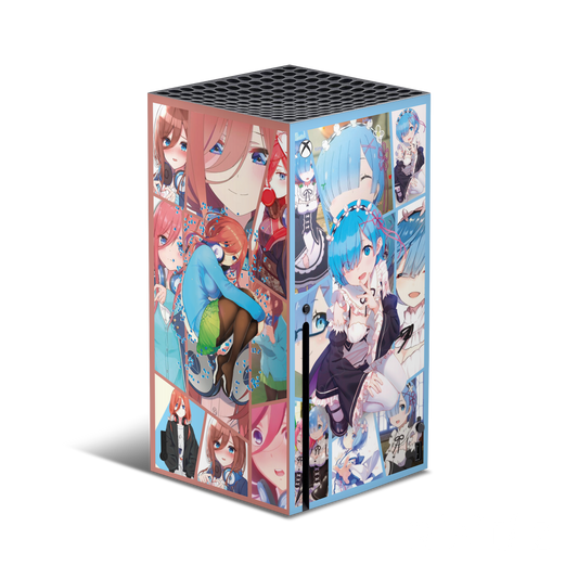 Skin Xbox Series X - Waifus 3