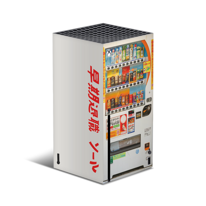 Skin Xbox Series X - Maquina Expendedora Japonesa