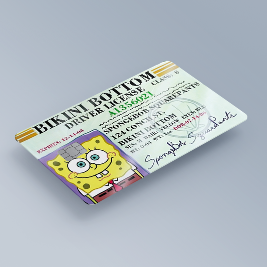 CoverCard - Bob Esponja